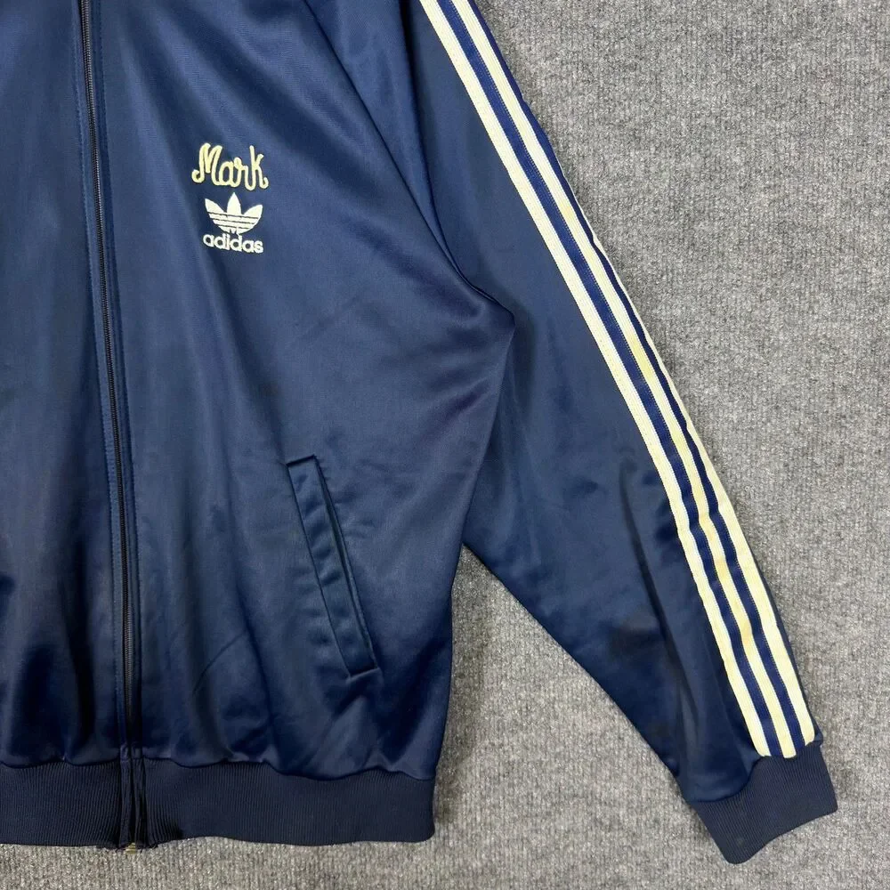 Adidas Vintage ATP Keyrolan Track Jacket Men's L Franklin & Marshall Tennis 80s